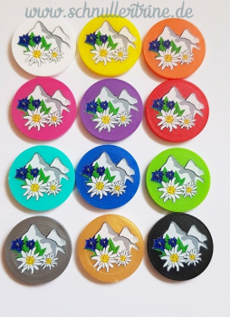 Einkaufswagenchip "Winterberge" Farbwahl